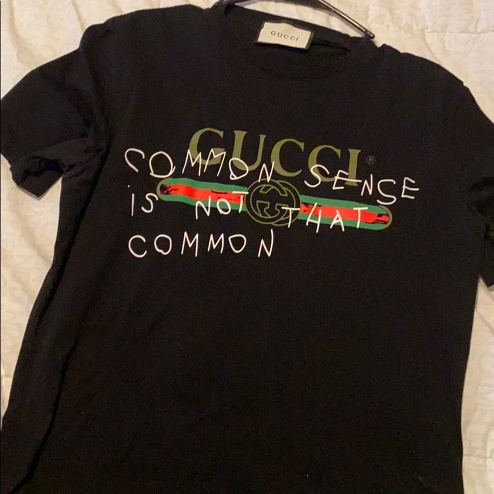 Guccis Women’s Large Common Sense Shirt